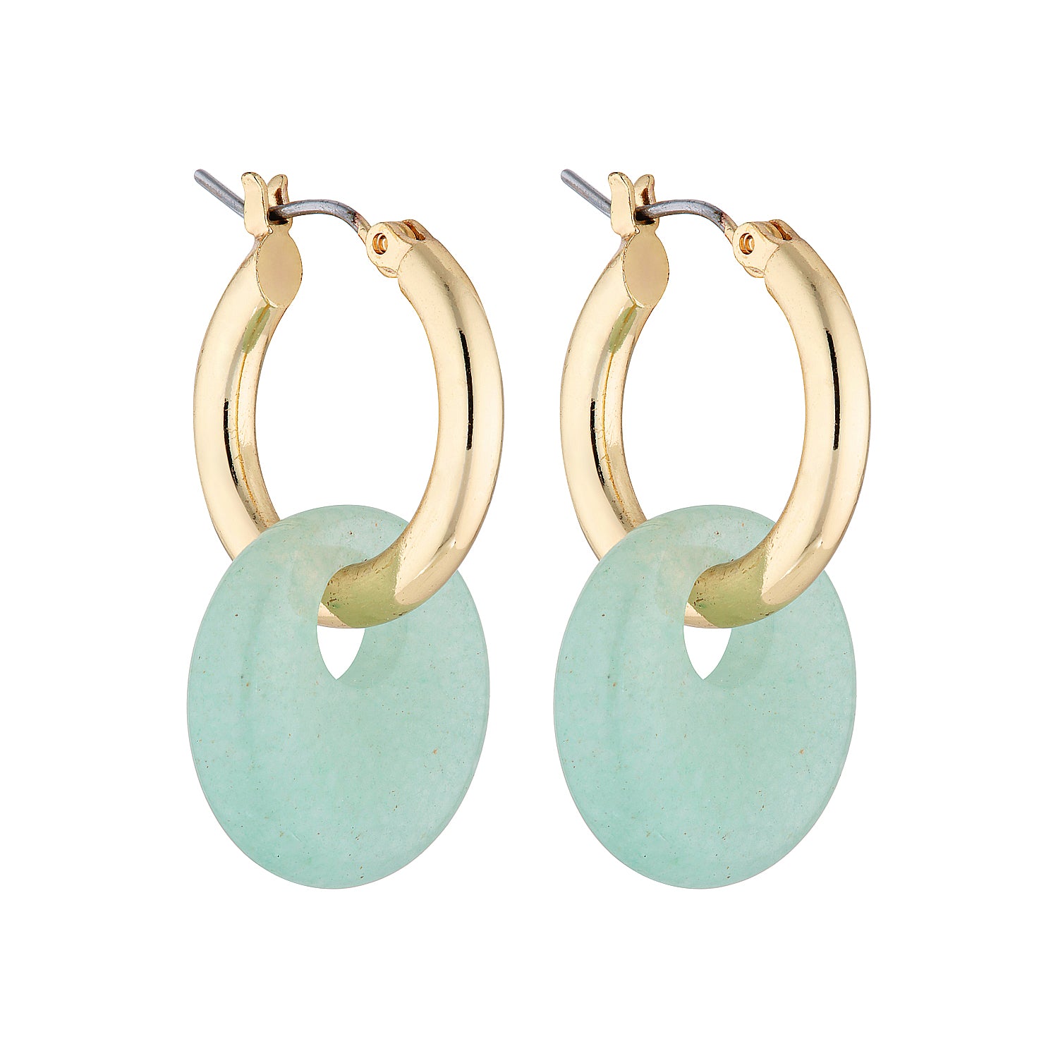 Metro Earrings - Amazonite